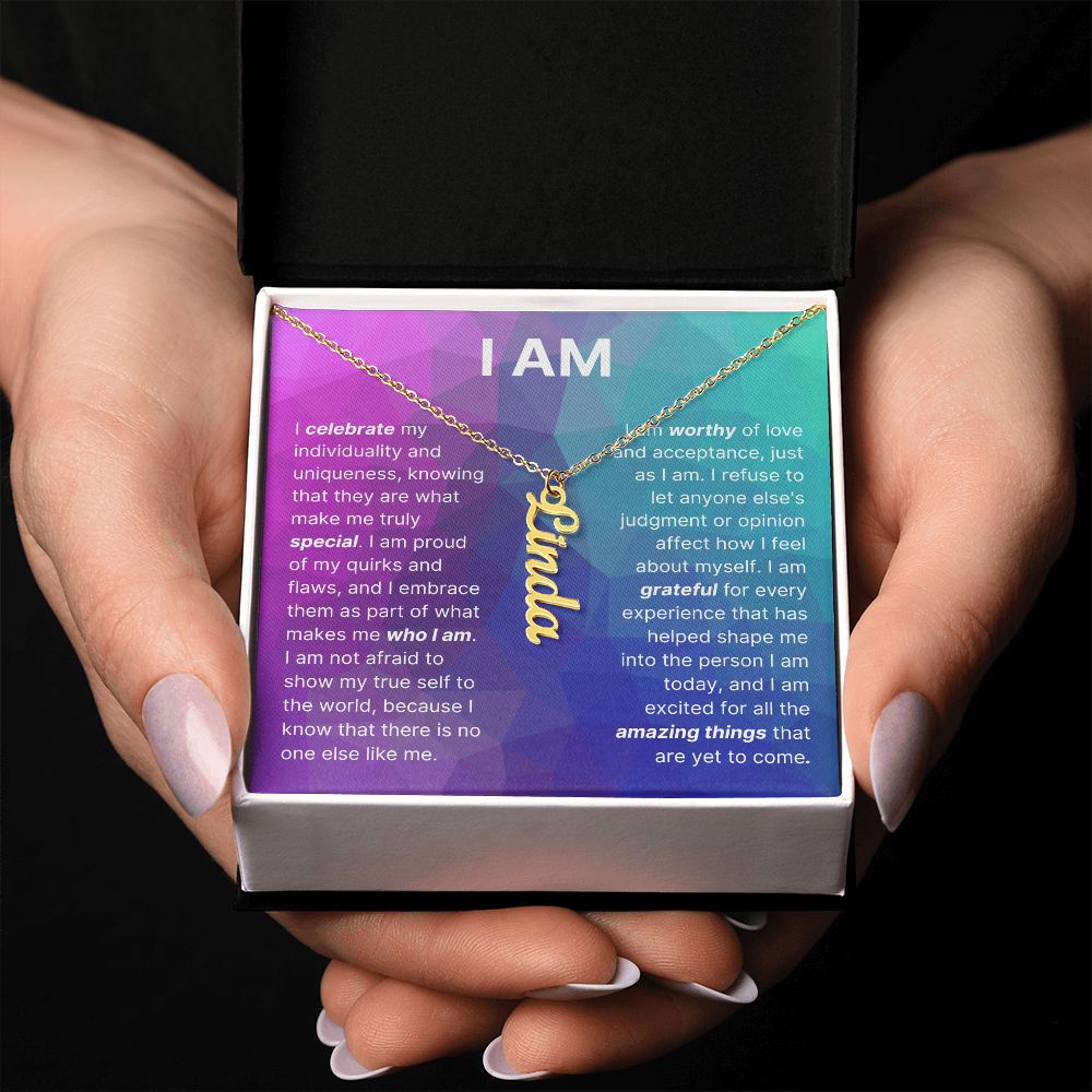 The "I Am" Necklace - A Celebration Of You