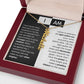 The "I Am" Necklace - Black & White Inspiration