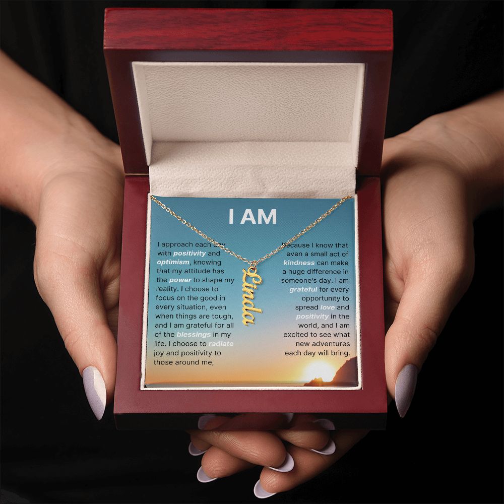 The "I Am" Necklace - Power To Shape My Reality