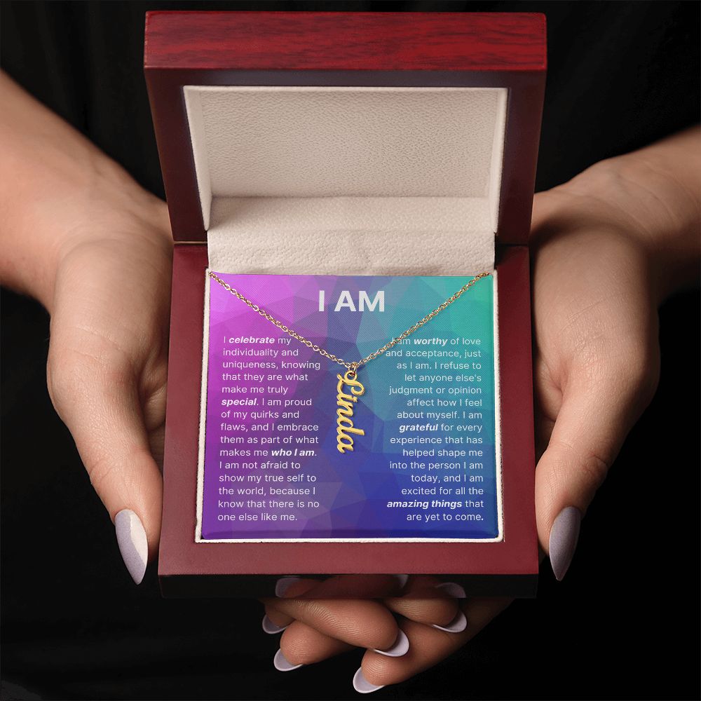 The "I Am" Necklace - A Celebration Of You
