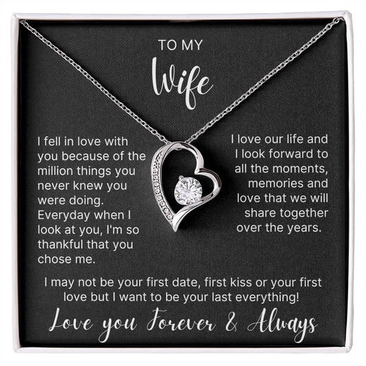 Your Last Everything - Forever Love Necklace For Wife