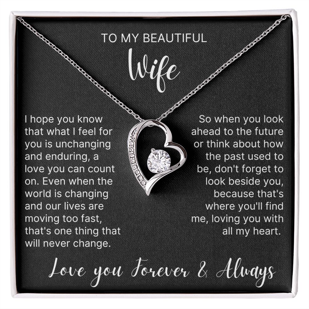 Enduring Love - Forever Love Necklace For Wife