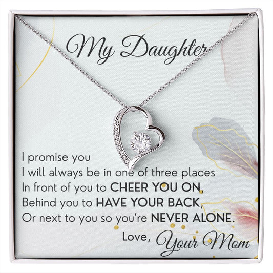 My Promise - Forever Love Necklace For Daughter