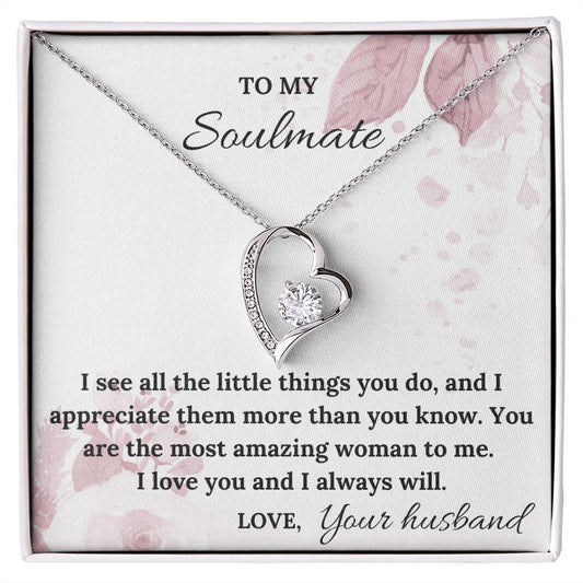 The Little Things - Forever Love Necklace For Wife