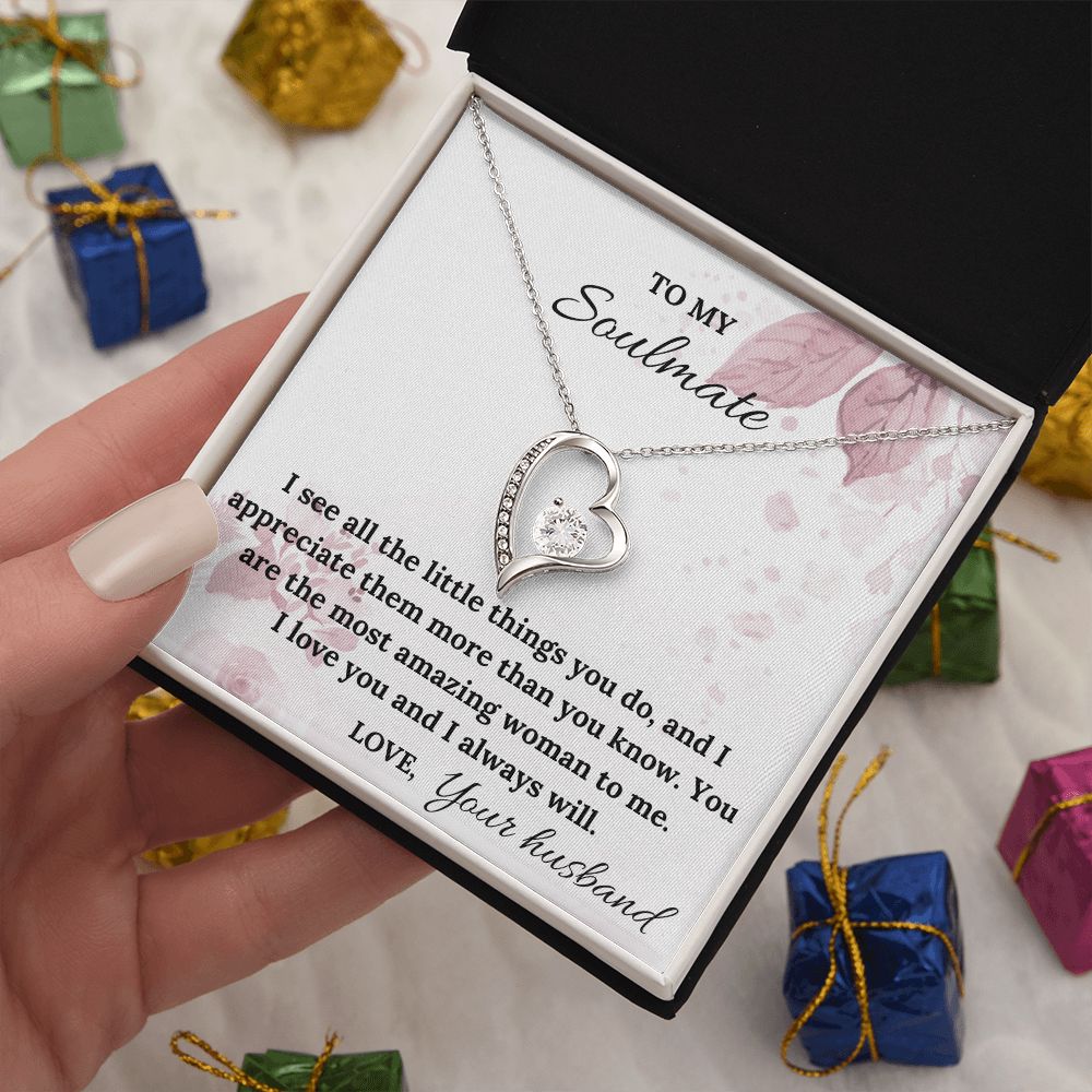 The Little Things - Forever Love Necklace For Wife