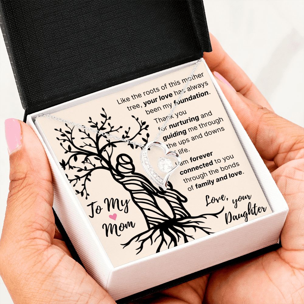 Forever Connected - Forever Love Necklace For Mom