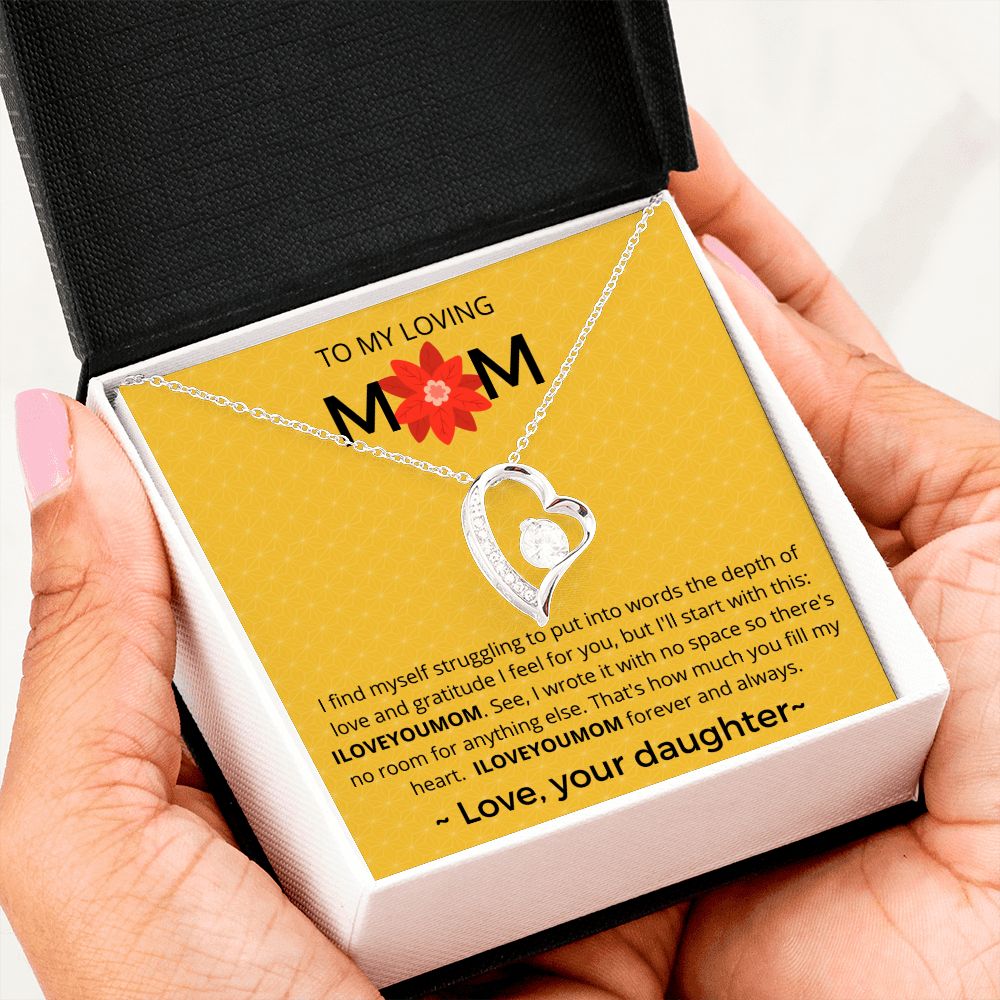 ILOVEYOUMOM - Forever Love Necklace For Mom
