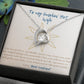 I'm Not Perfect - Forever Love Necklace For Wife