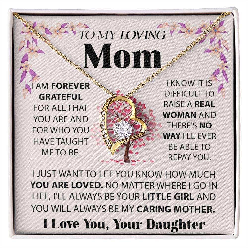Forever Grateful - Forever Love Necklace For Mom
