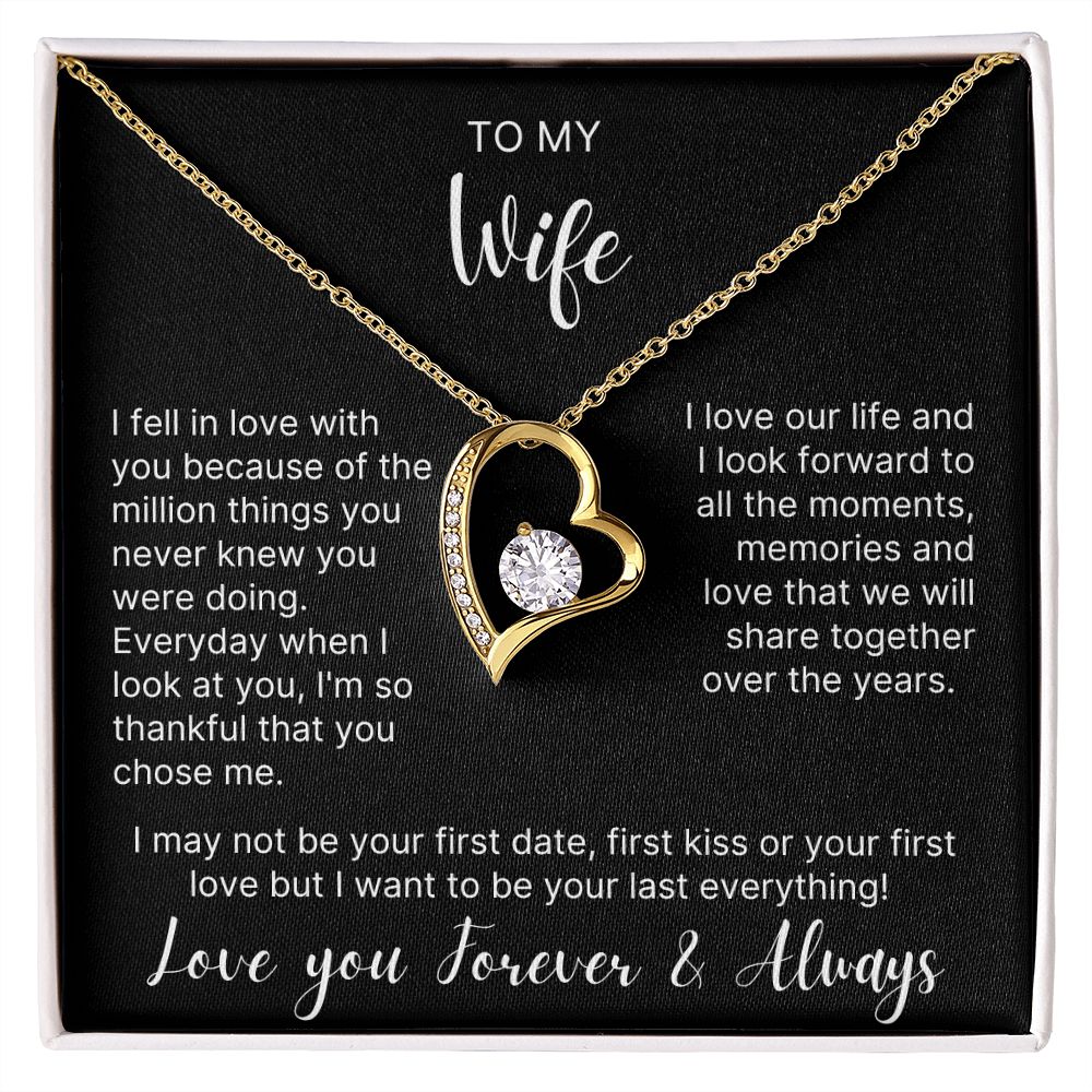 Your Last Everything - Forever Love Necklace For Wife