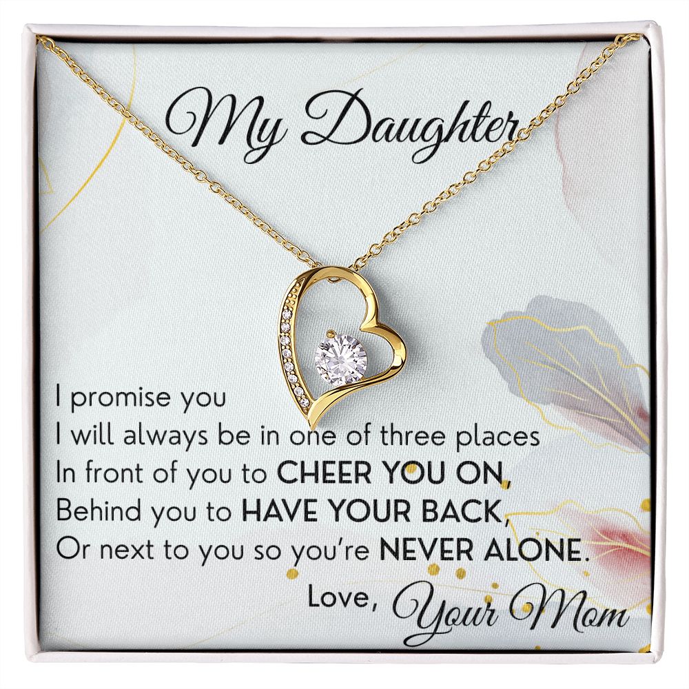 My Promise - Forever Love Necklace For Daughter