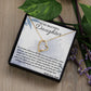Always Be My Little Girl - Forever Love Necklace For Daughter