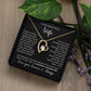 My Beautiful Amazing Wife - Forever Love Necklace For Wife