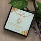 You Are Tough - Forever Love Necklace For Best Friend