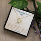 I'm Not Perfect - Forever Love Necklace For Wife