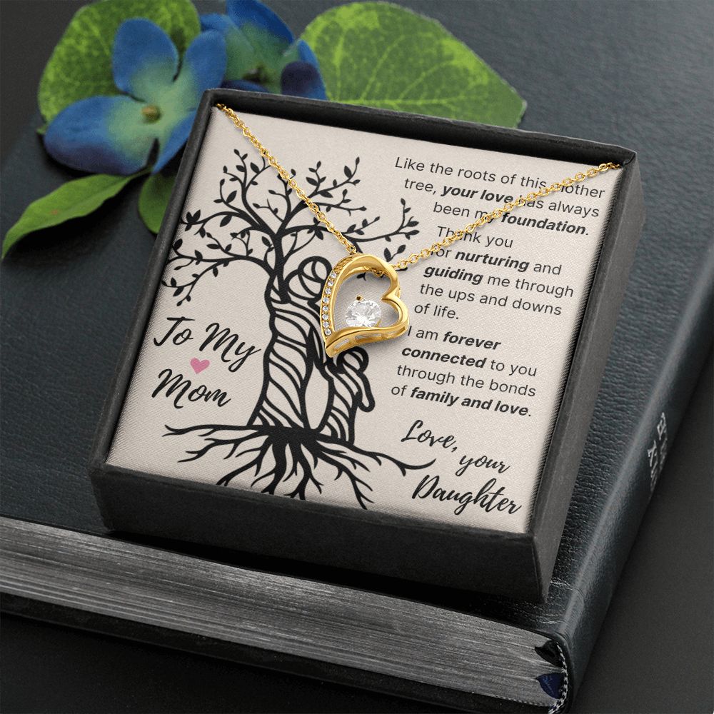 Forever Connected - Forever Love Necklace For Mom