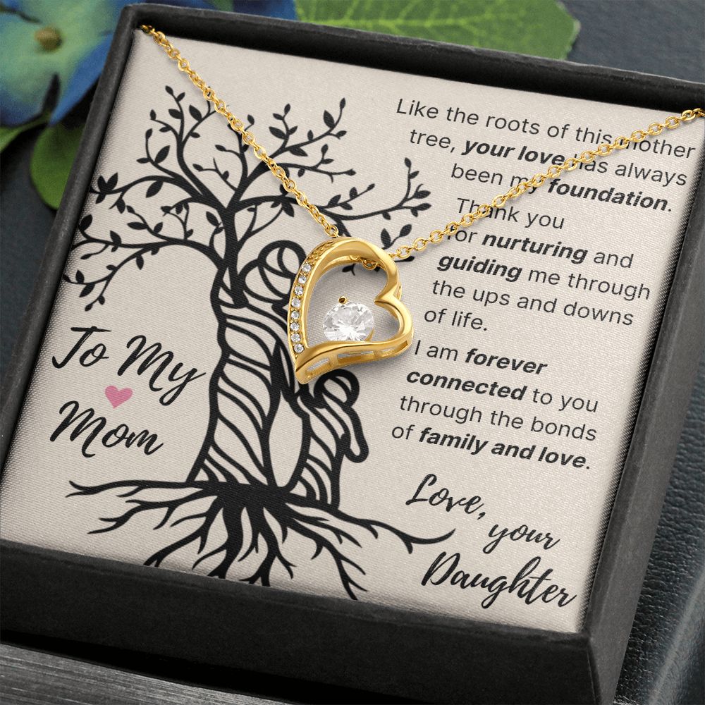 Forever Connected - Forever Love Necklace For Mom