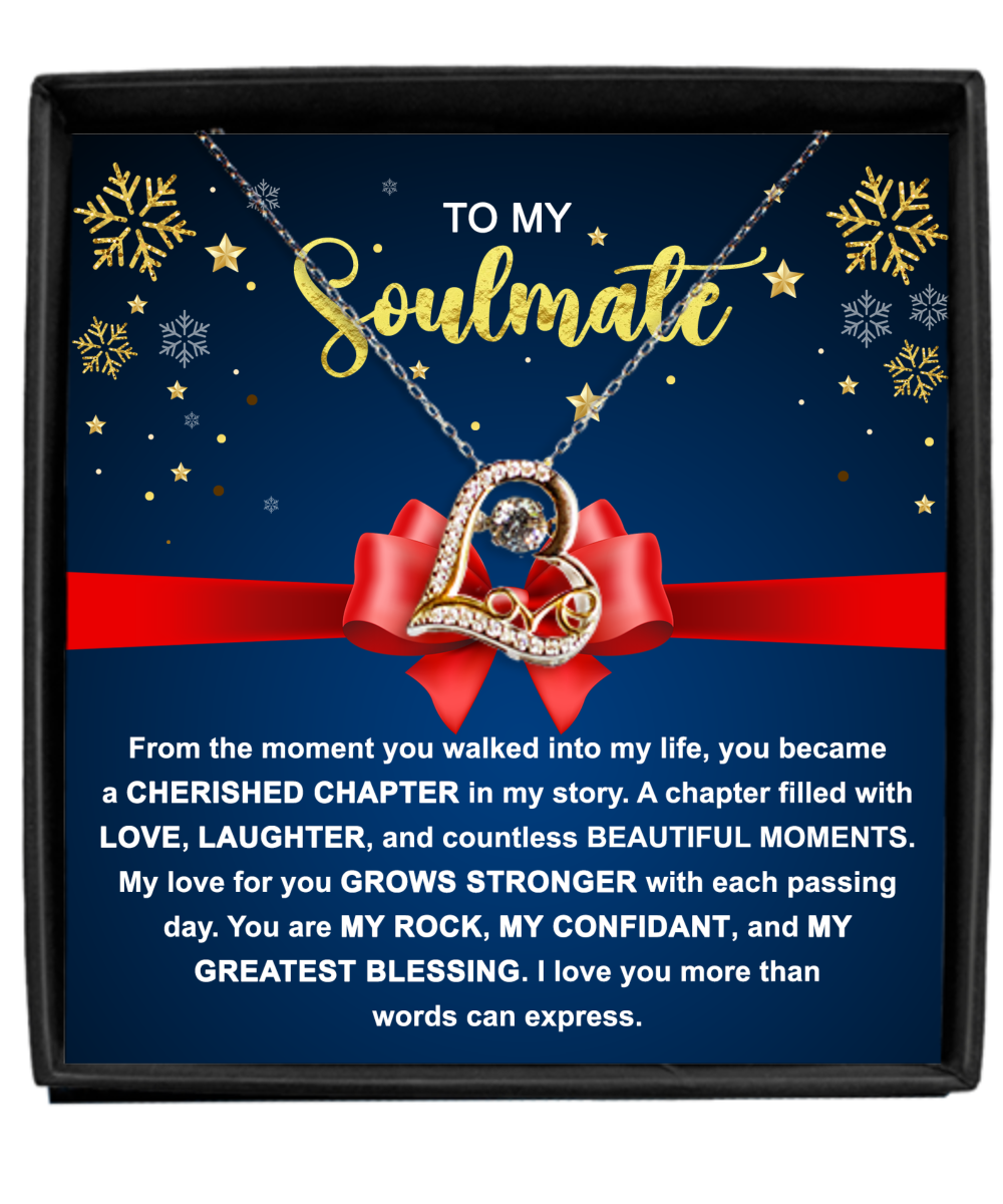 My Love For You Grows Stronger - Love Dancing Necklace For Soulmate
