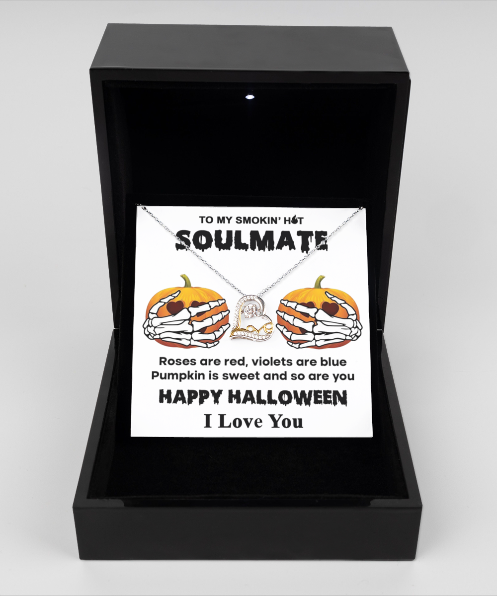Sweet Pumpkin - Halloween Love Dancing Necklace For Soulmate