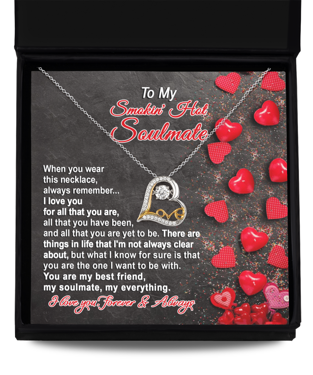 The One I Want To Be With - Love Dancing Necklace For Soulmate