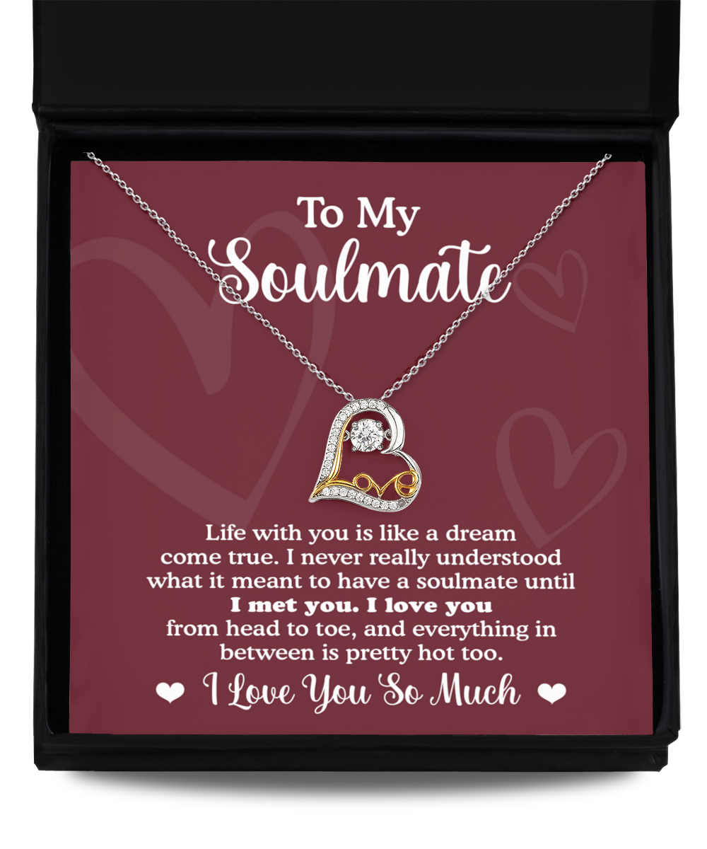 Life With You - Love Dancing Necklace For Soulmate