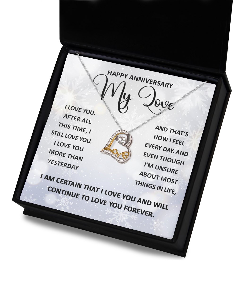 I Still Love You - Love Dancing Necklace For Your Love For Christmas