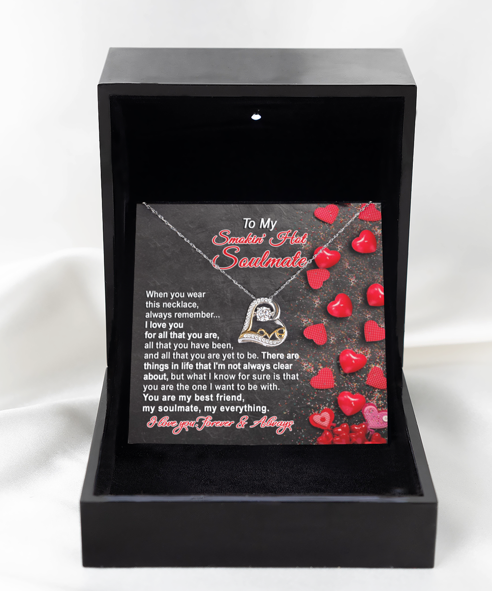 The One I Want To Be With - Love Dancing Necklace For Soulmate