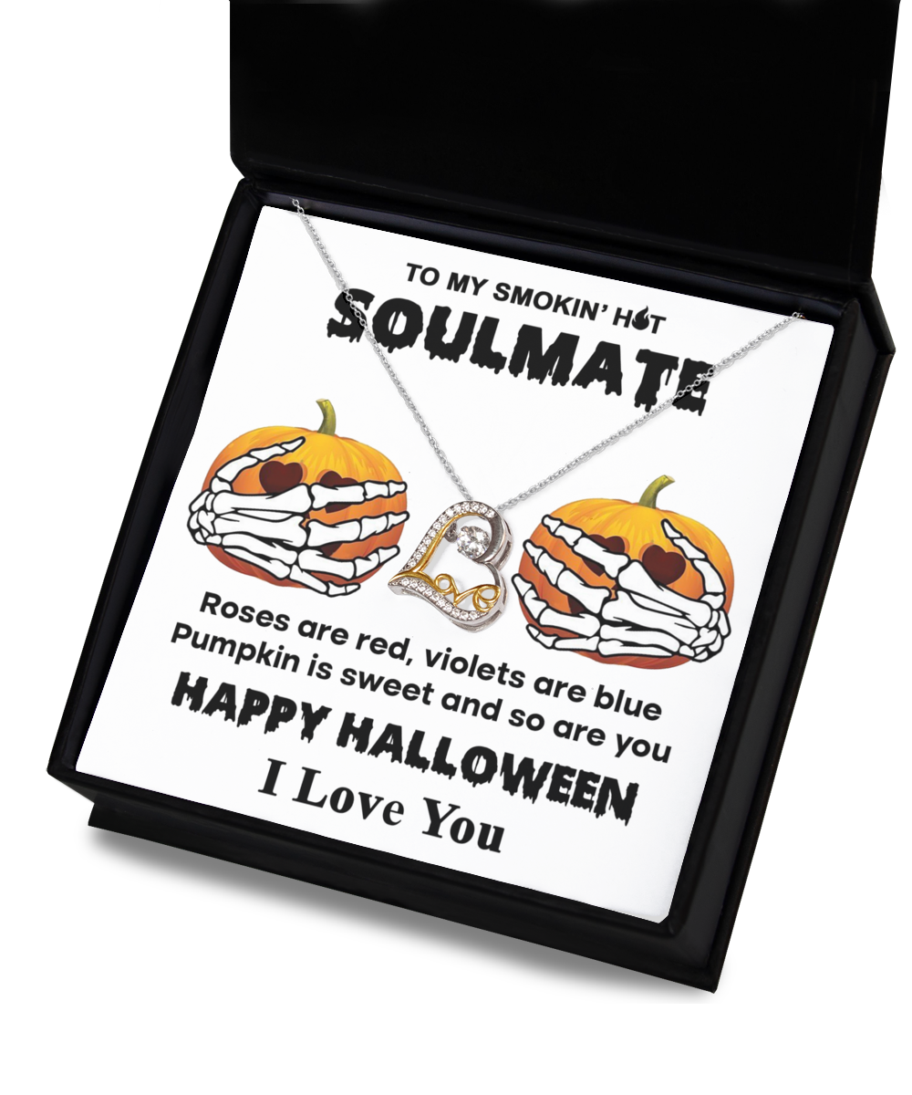 Sweet Pumpkin - Halloween Love Dancing Necklace For Soulmate