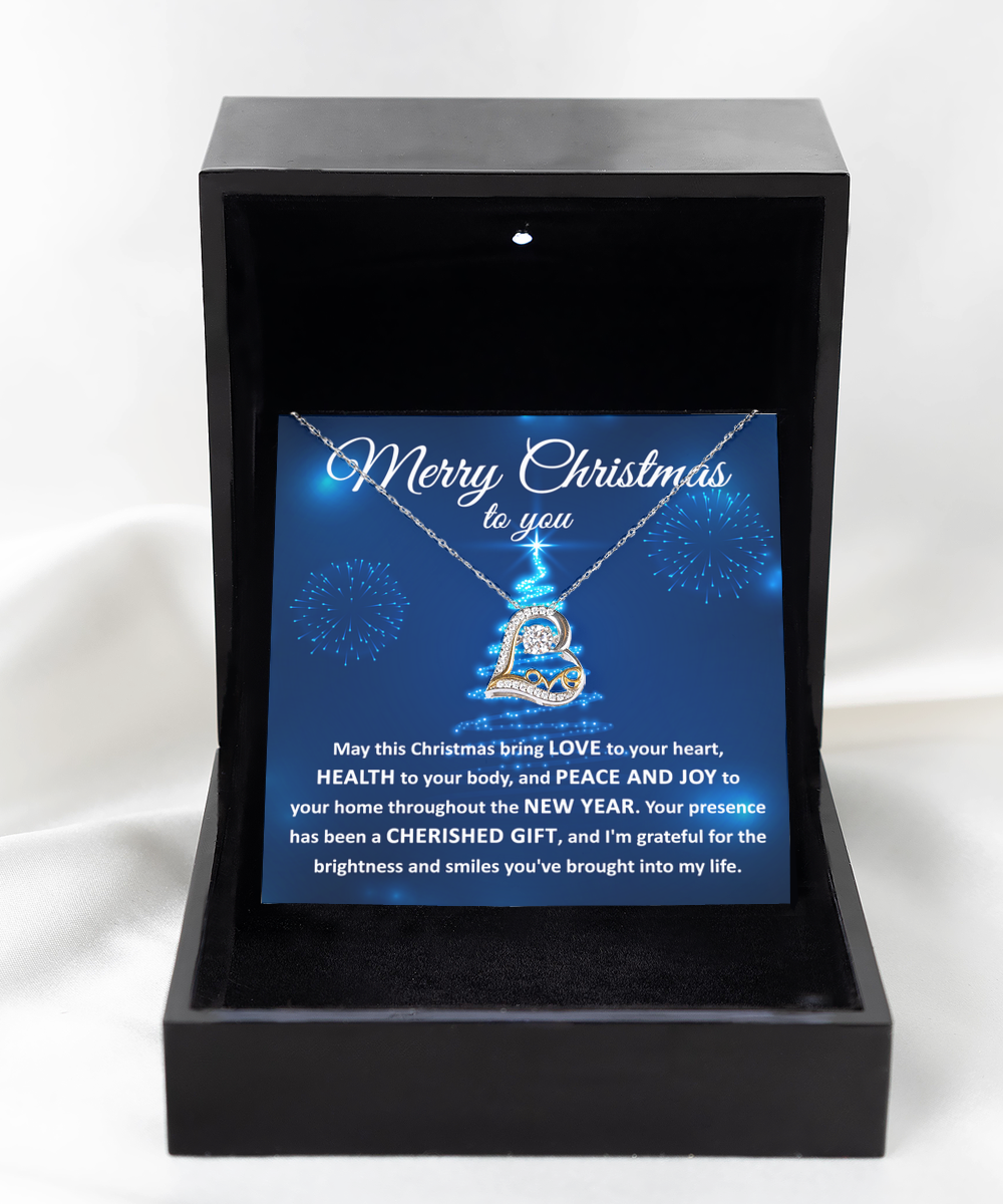 Grateful - Love Dancing Necklace For Her For Christmas