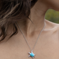 Turtle's Wisdom - Inspirational Opal Turtle Pendant Necklace