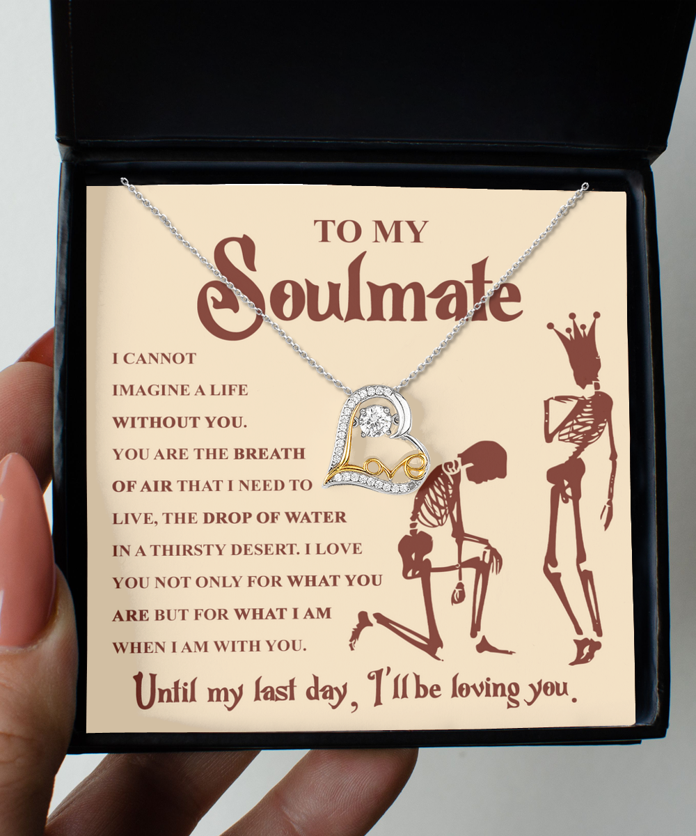 Breath Of Air - Halloween Love Dancing Necklace For Soulmate