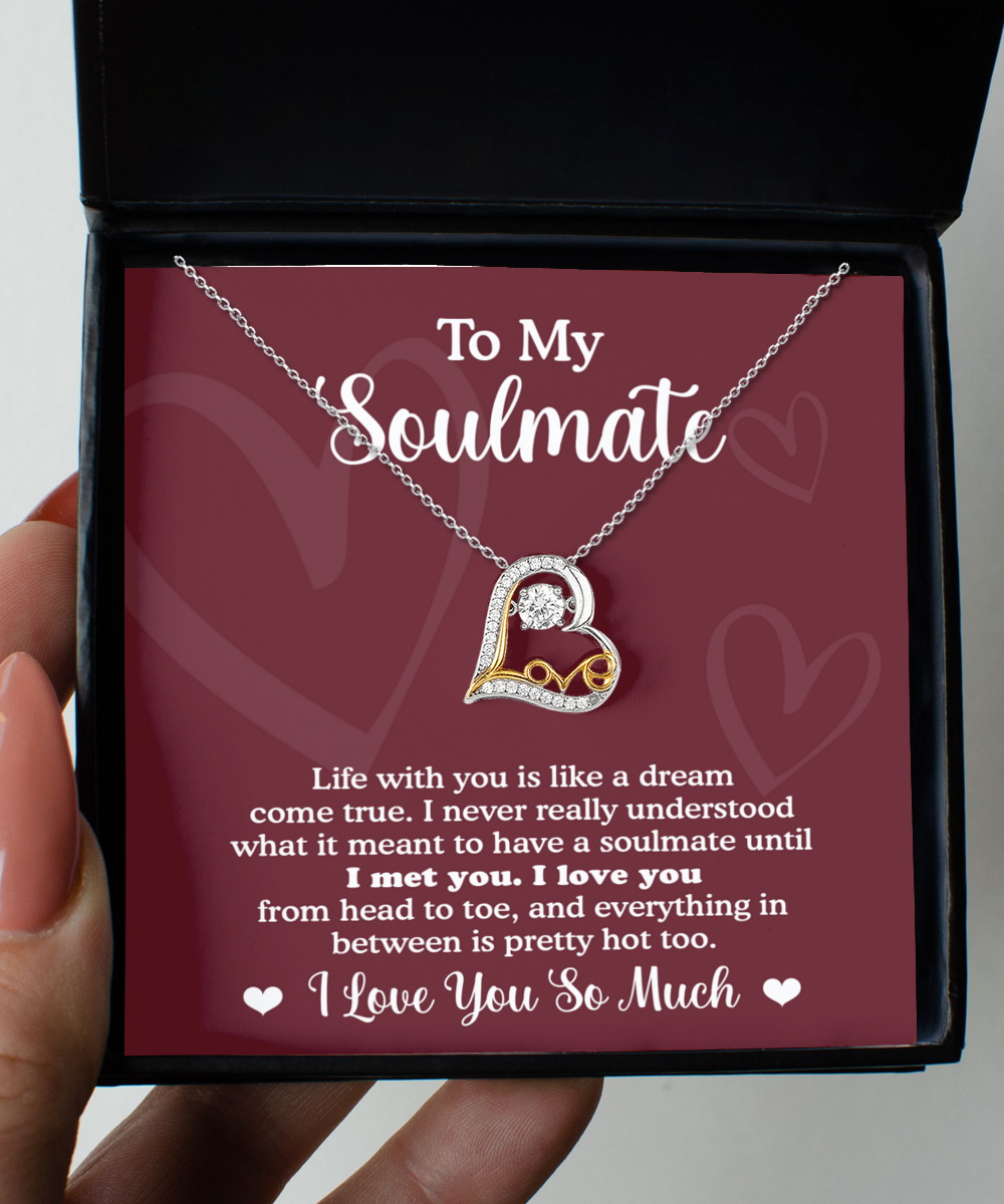 Life With You - Love Dancing Necklace For Soulmate