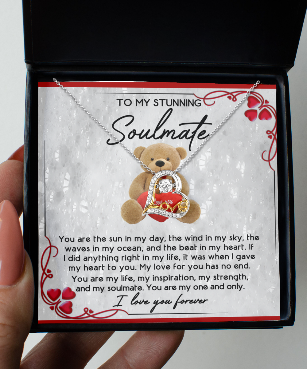 When I Gave My Heart To You - Love Dancing Necklace For Soulmate