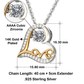 Side By Side - Dancing Love Necklace For Soulmate